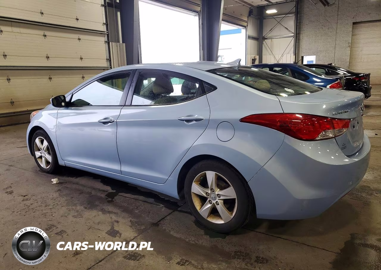 2012 Hyundai Elantra Gls VIN:KMHDH4AE1CU274635 - 2