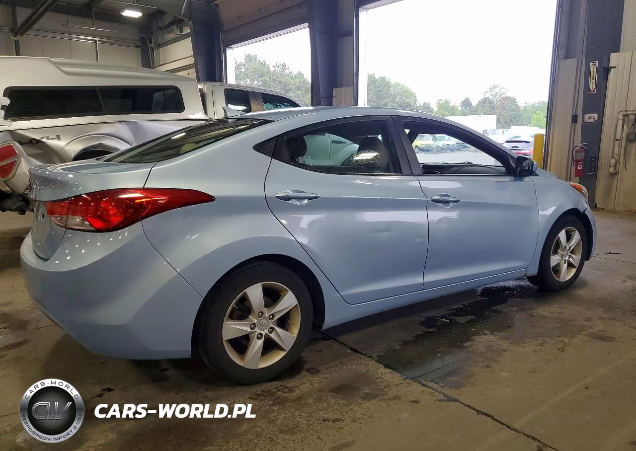 2012 Hyundai Elantra Gls VIN:KMHDH4AE1CU274635 - 3