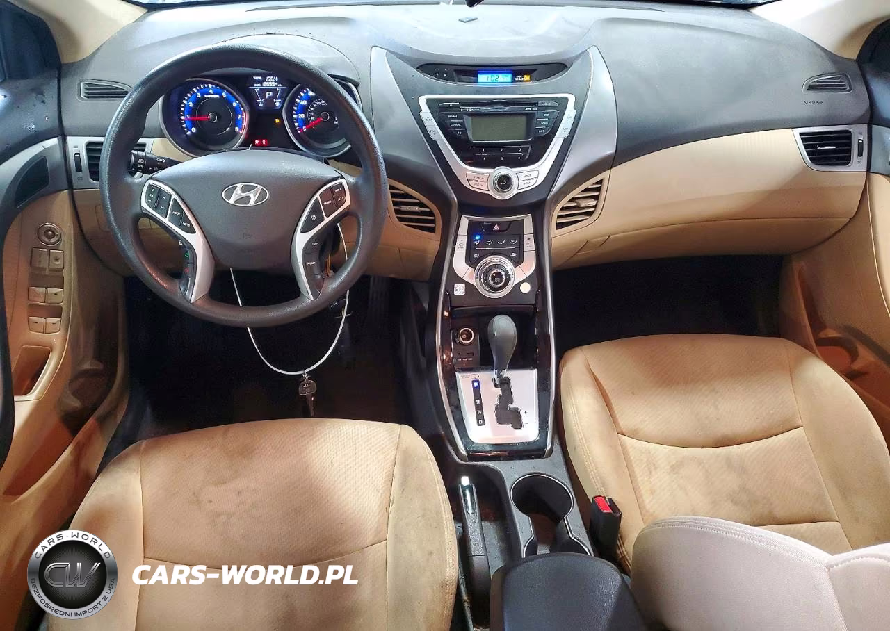 2012 Hyundai Elantra Gls VIN:KMHDH4AE1CU274635 - 8