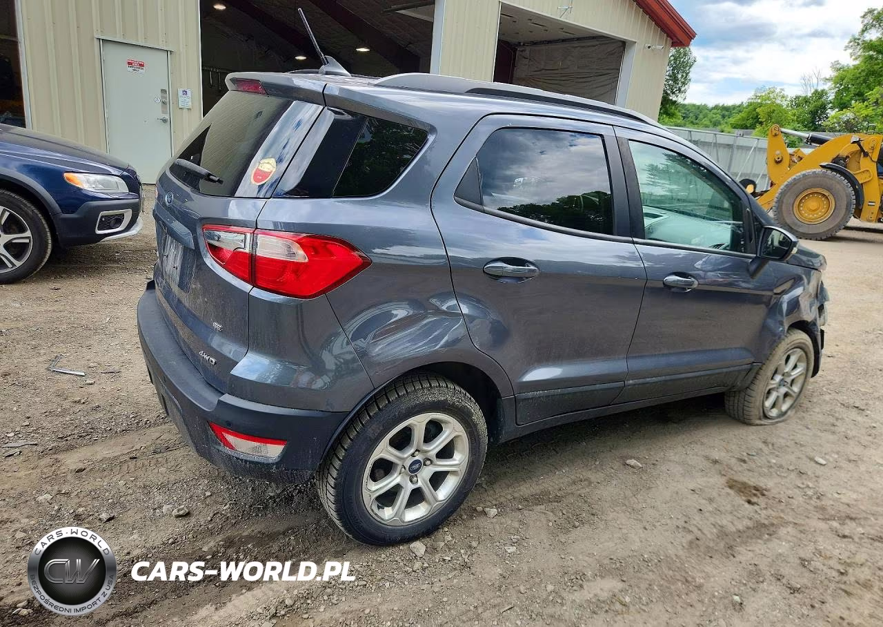 2019 Ford Ecosport Se VIN:MAJ6S3GL5KC284366 - 3