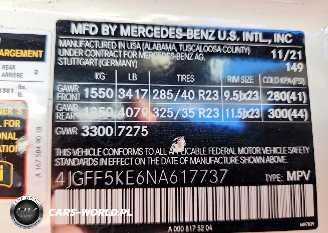 2022 Mercedes-Benz Gls 450 4Matic VIN:4JGFF5KE6NA617737 - 13