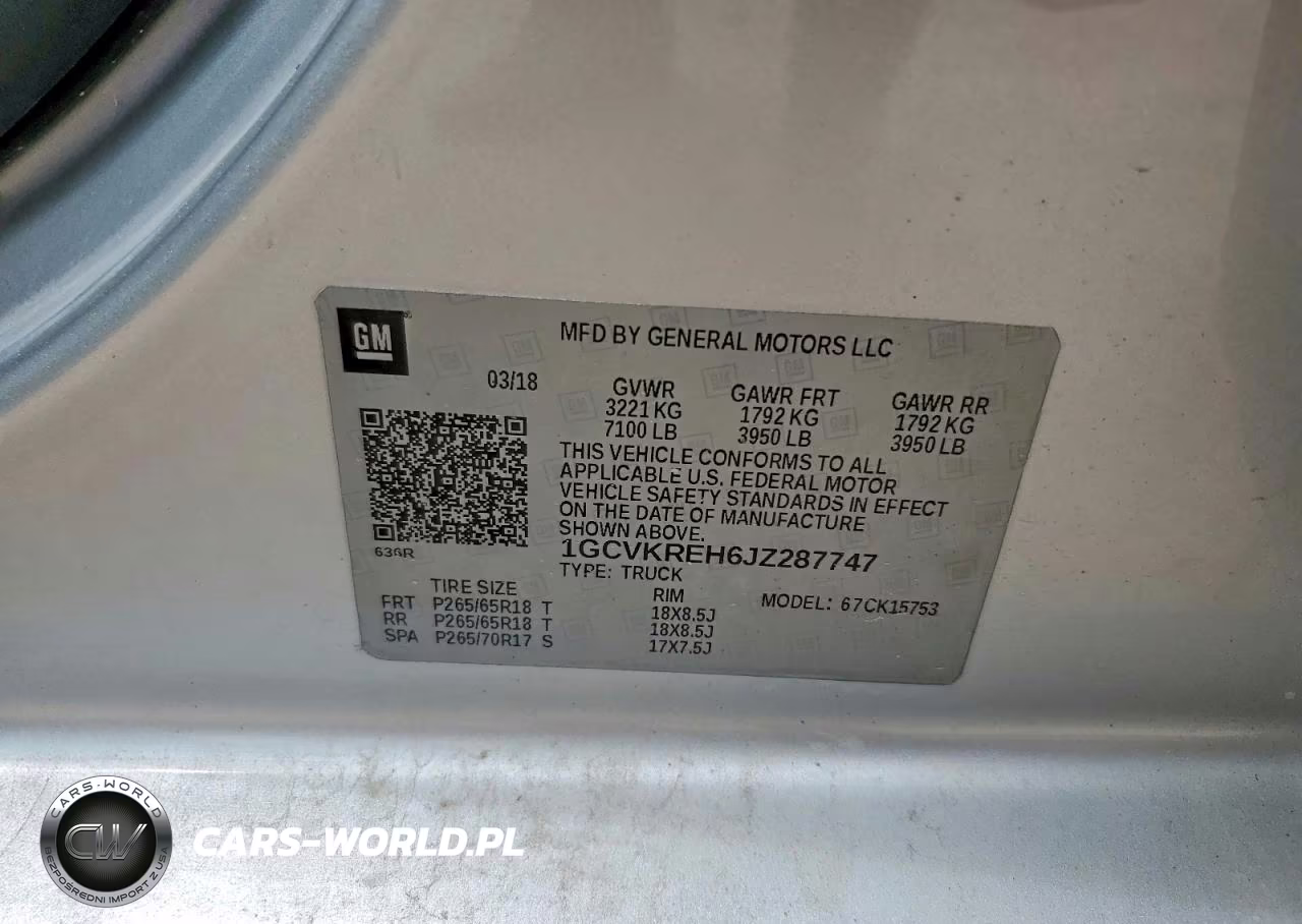 2018 Chevrolet Silverado K1500 Lt VIN:1GCVKREH6JZ287747 - 12