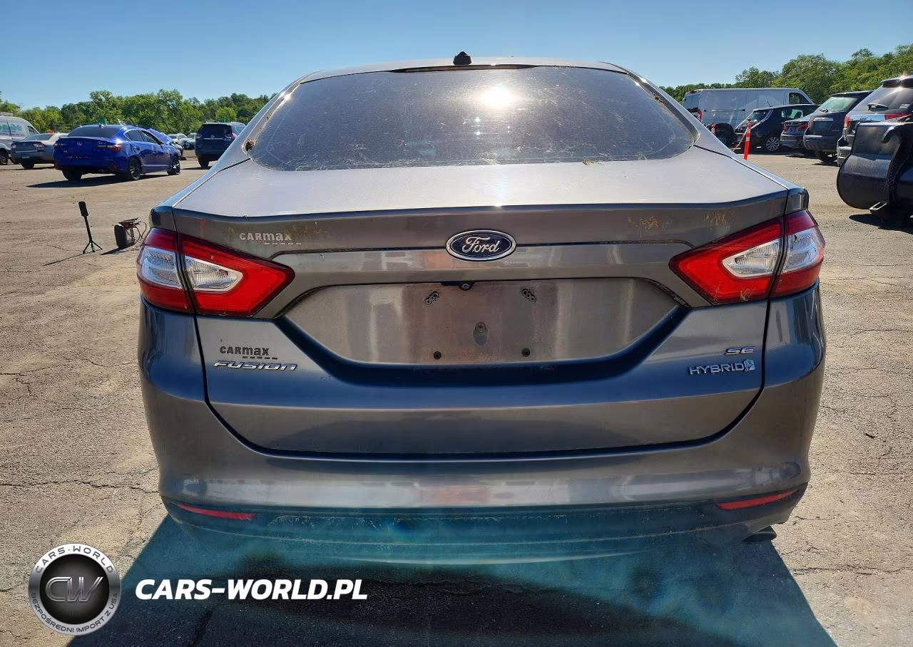 2014 Ford Fusion Se Hybrid VIN:3FA6P0LU1ER349749 - 6