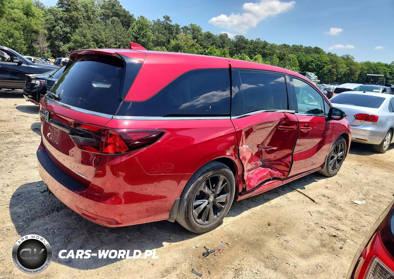 2023 Honda Odyssey Sport-L VIN:5FNRL6H76PB010854 - 3