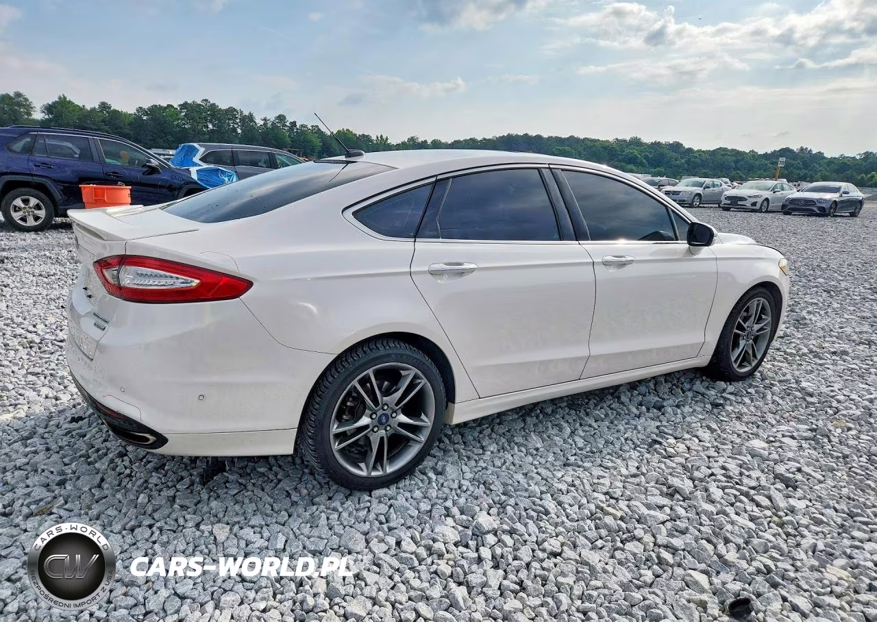 2014 Ford Fusion Titanium VIN:3FA6P0K96ER212433 - 3