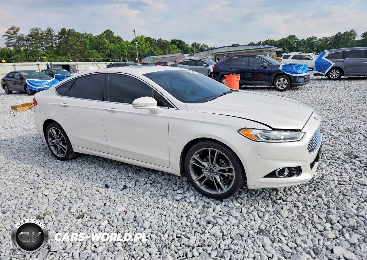 2014 Ford Fusion Titanium VIN:3FA6P0K96ER212433 - 4