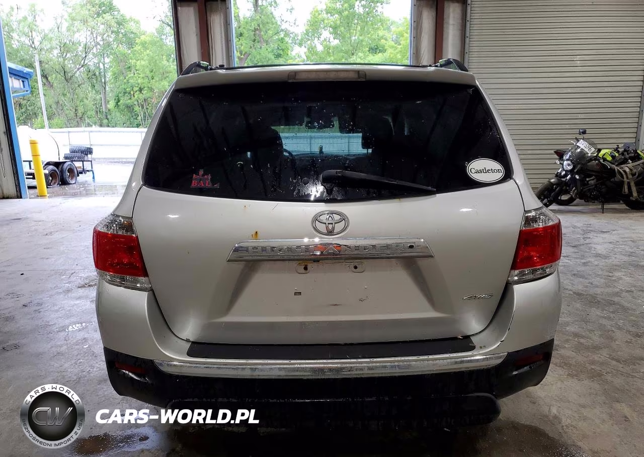 2012 Toyota Highlander Se VIN:5TDBK3EH7CS135206 - 6