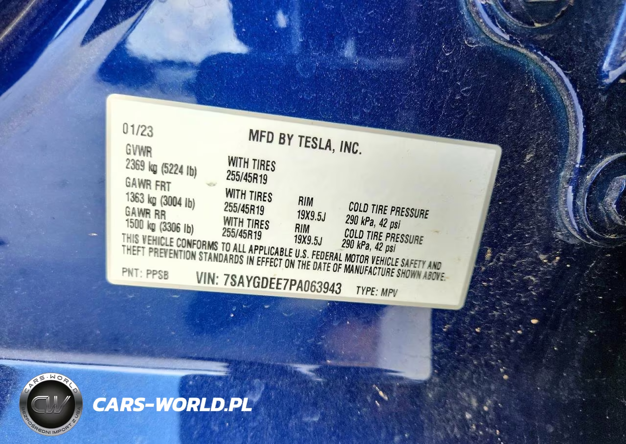2023 Tesla Model Y VIN:7SAYGDEE7PA063943 - 13