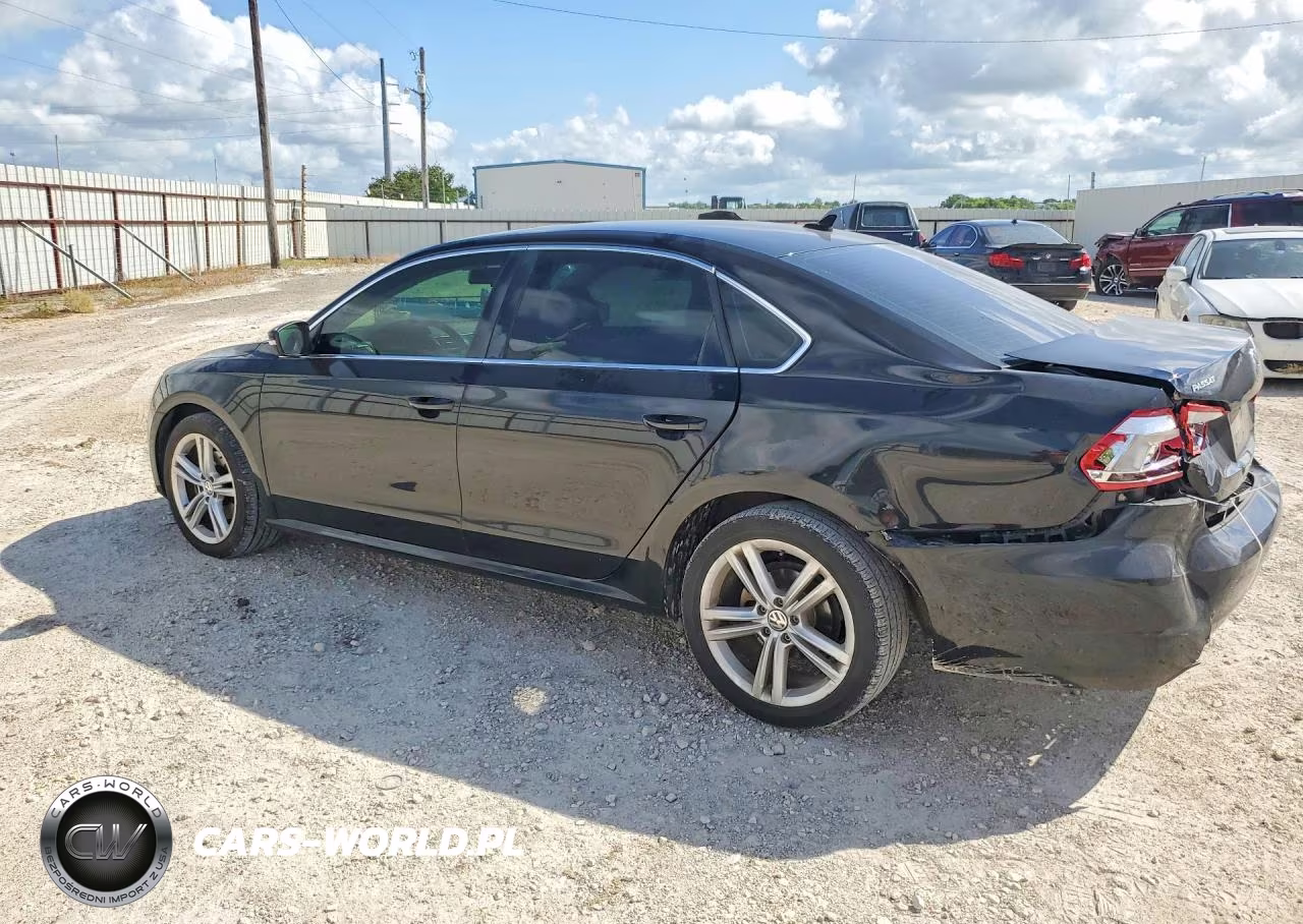2015 Volkswagen Passat Se VIN:1VWBV7A3XFC093920 - 2