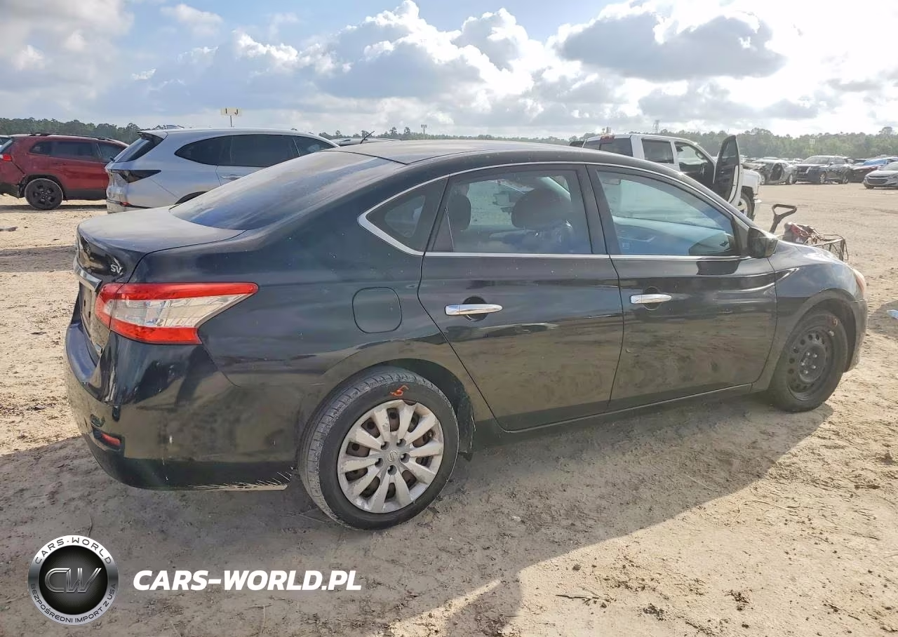 2014 Nissan Sentra Sv VIN:3N1AB7AP8EL676678 - 3