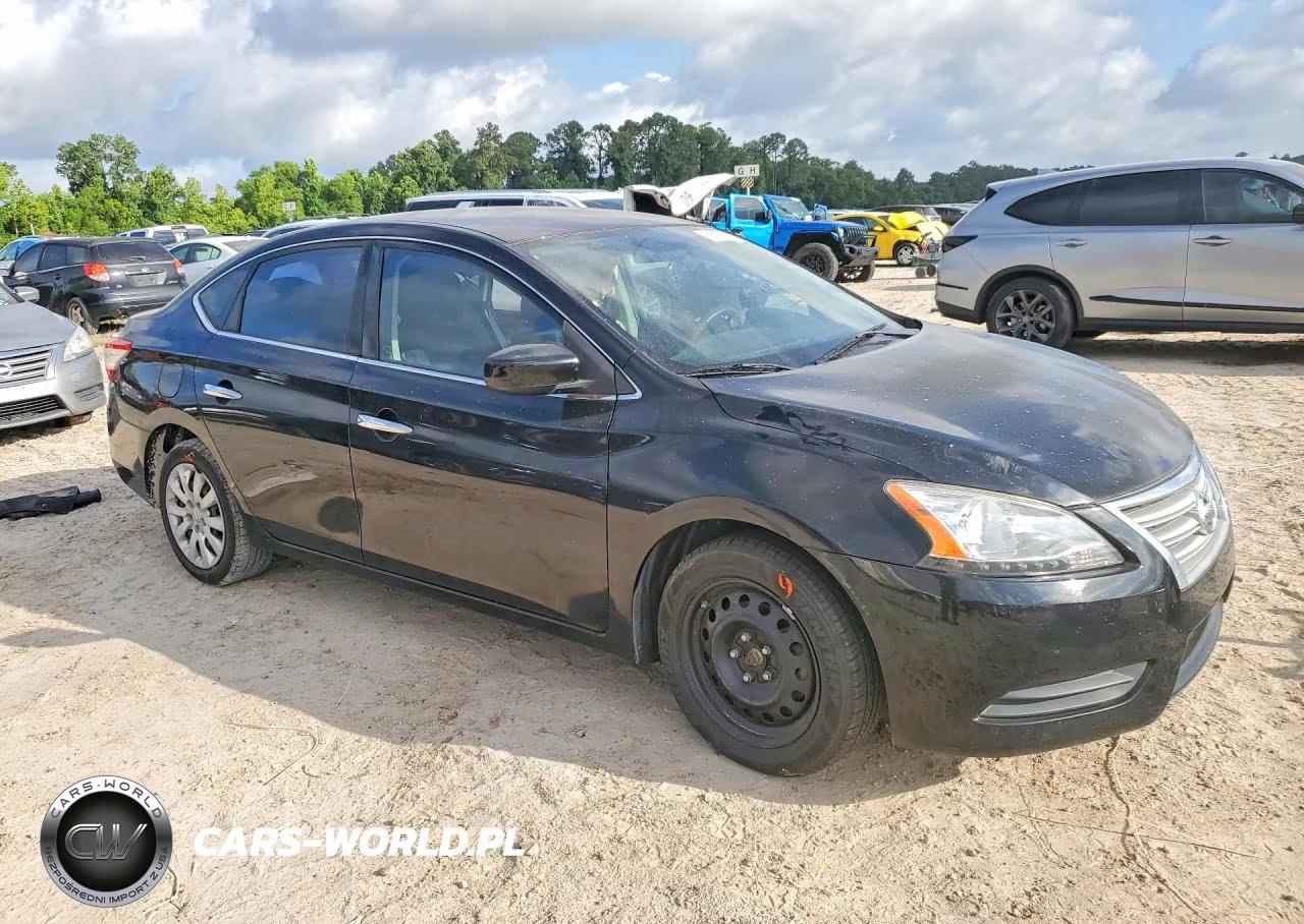 2014 Nissan Sentra Sv VIN:3N1AB7AP8EL676678 - 4