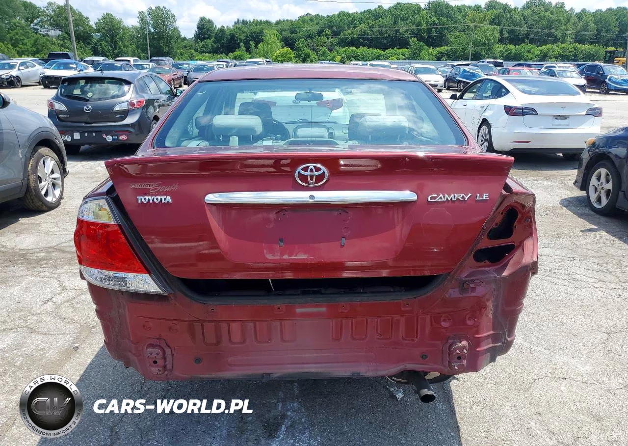 2005 Toyota Camry VIN:4T1BE32KX5U092661 - 6