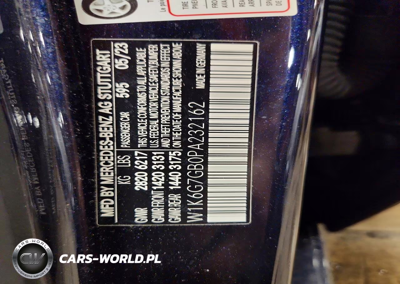 2023 Mercedes-Benz S 580 4Matic VIN:W1K6G7GB0PA232162 - 13