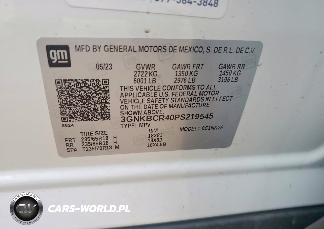 2023 Chevrolet Blazer 2Lt VIN:3GNKBCR40PS219545 - 13