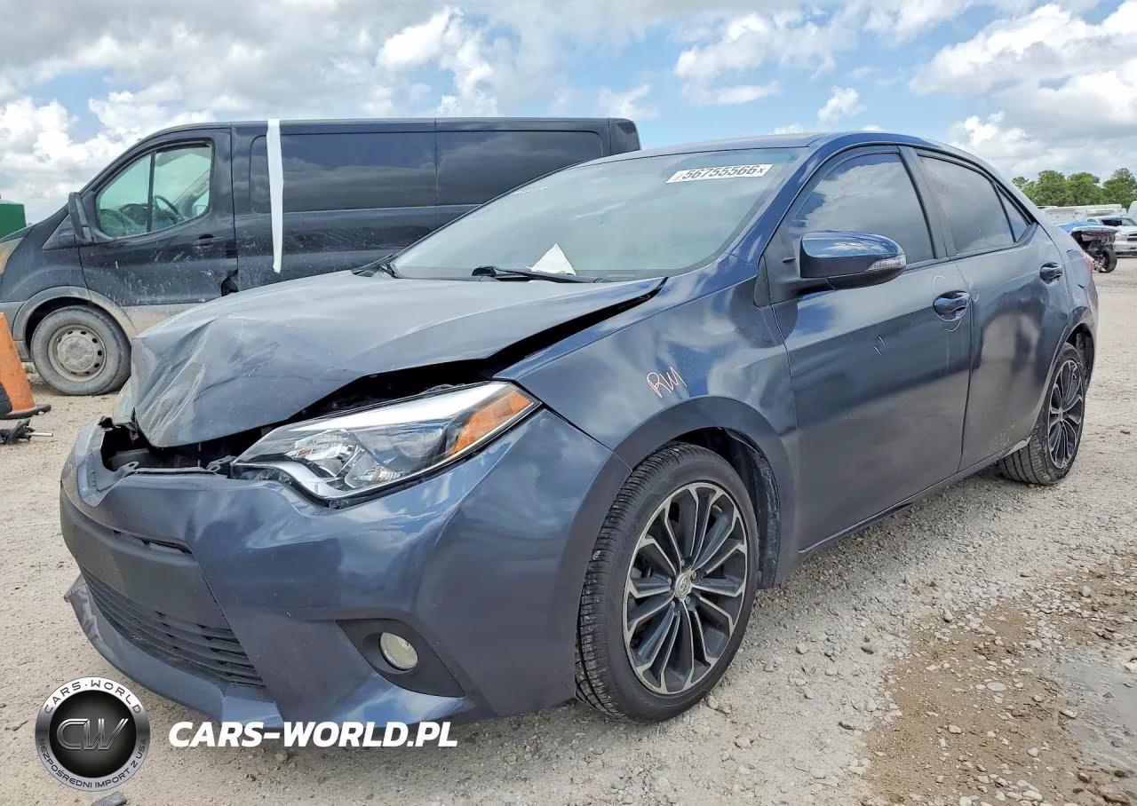 2015 Toyota Corolla S Plus VIN:5YFBURHE7FP321162 - 1