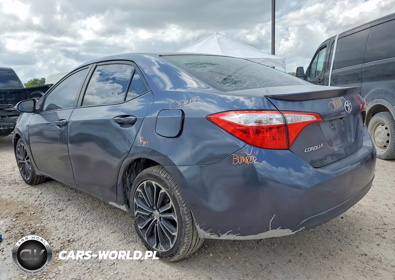 2015 Toyota Corolla S Plus VIN:5YFBURHE7FP321162 - 2