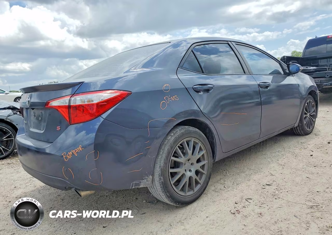 2015 Toyota Corolla S Plus VIN:5YFBURHE7FP321162 - 3