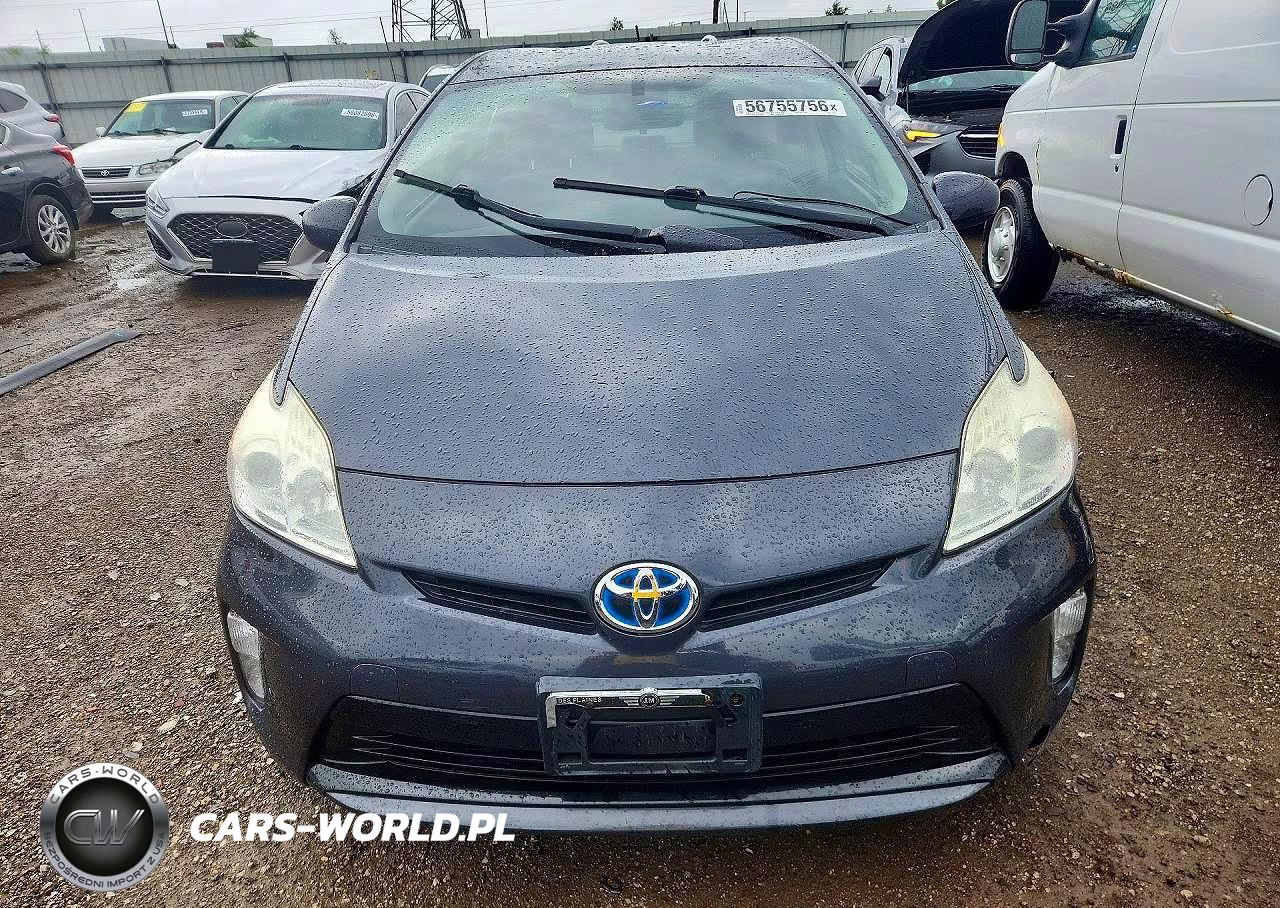 2012 Toyota Prius Two VIN:JTDKN3DU3C1537310 - 5