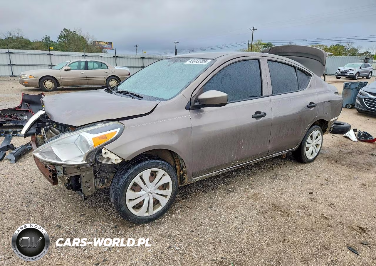 2017 Nissan Versa VIN:3N1CN7AP8HL889358 - 1