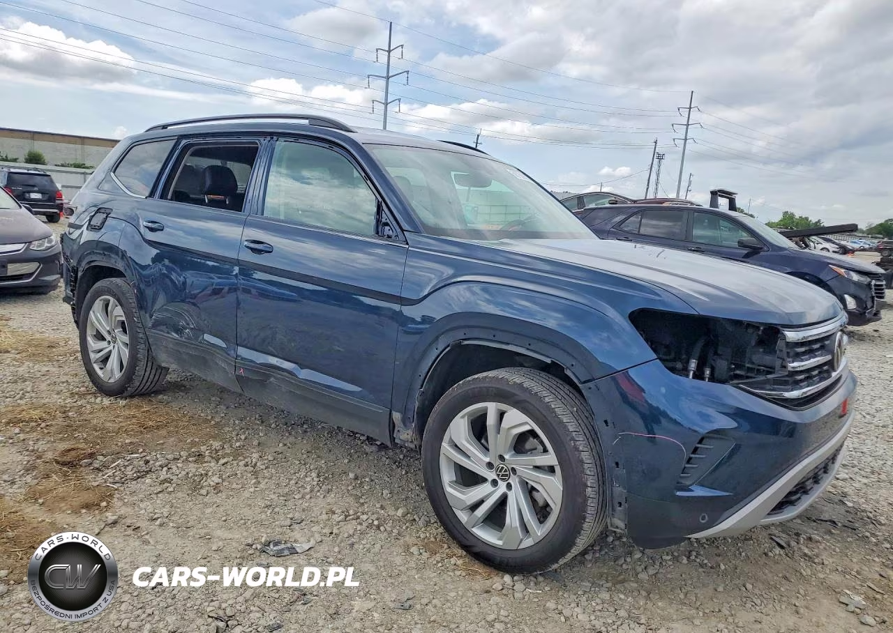 2021 Volkswagen Atlas Se VIN:1V2HP2CA8MC607796 - 4