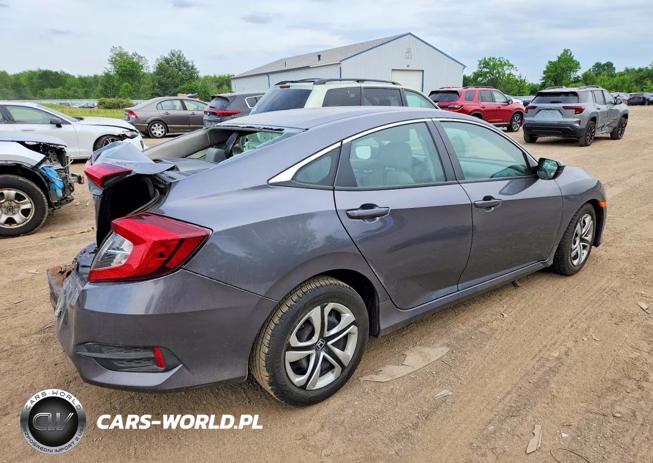 2018 Honda Civic Lx VIN:2HGFC2F51JH574069 - 3