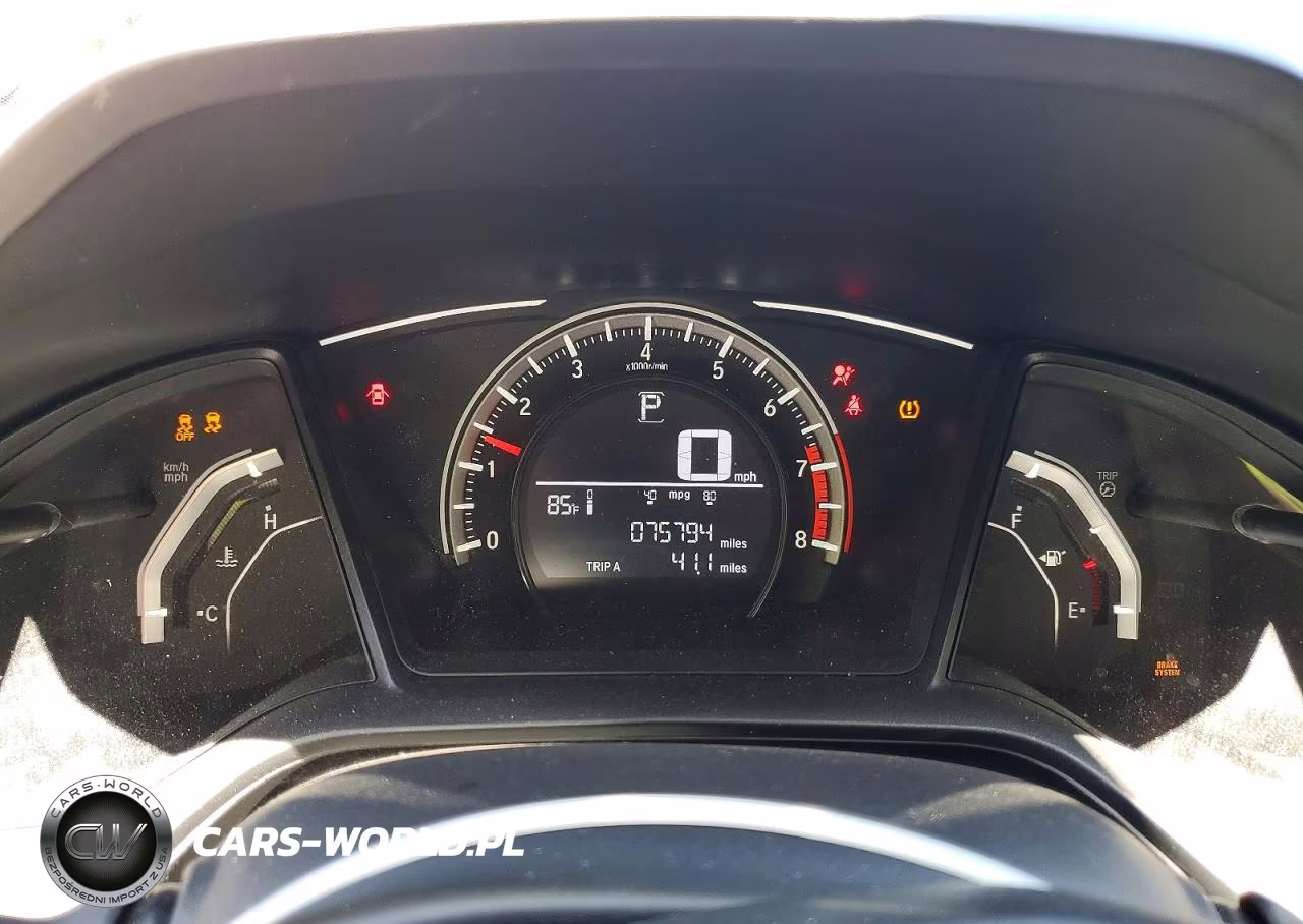 2018 Honda Civic Lx VIN:2HGFC2F51JH574069 - 9