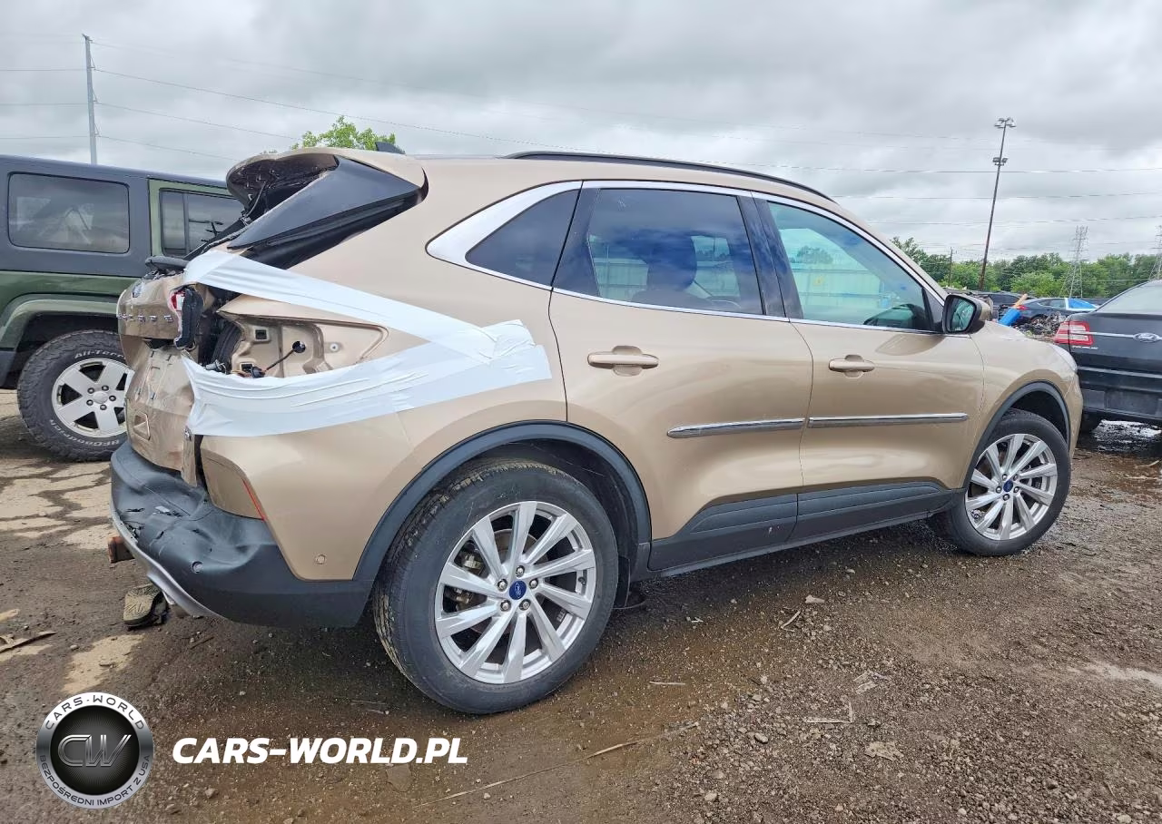 2021 Ford Escape Titanium VIN:1FMCU9J93MUA13340 - 3