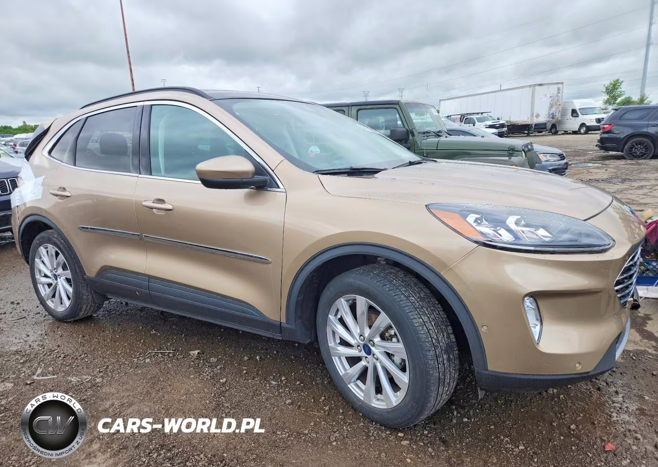 2021 Ford Escape Titanium VIN:1FMCU9J93MUA13340 - 4