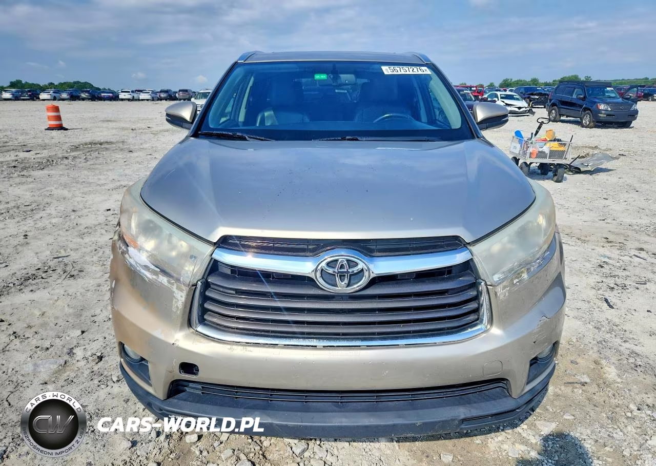 2014 Toyota Highlander Xle VIN:5TDKKRFH2ES011154 - 5