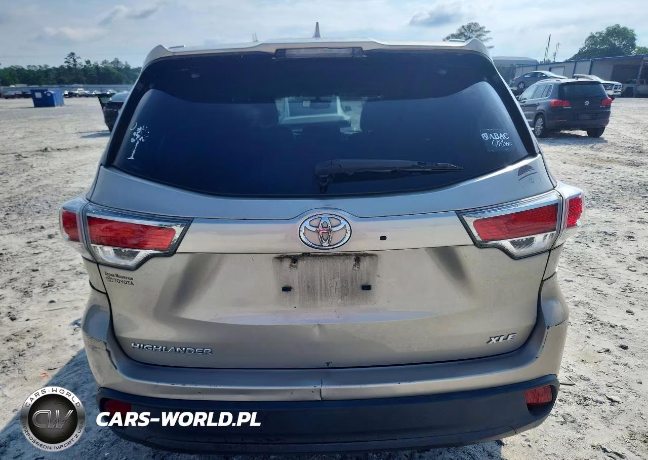 2014 Toyota Highlander Xle VIN:5TDKKRFH2ES011154 - 6