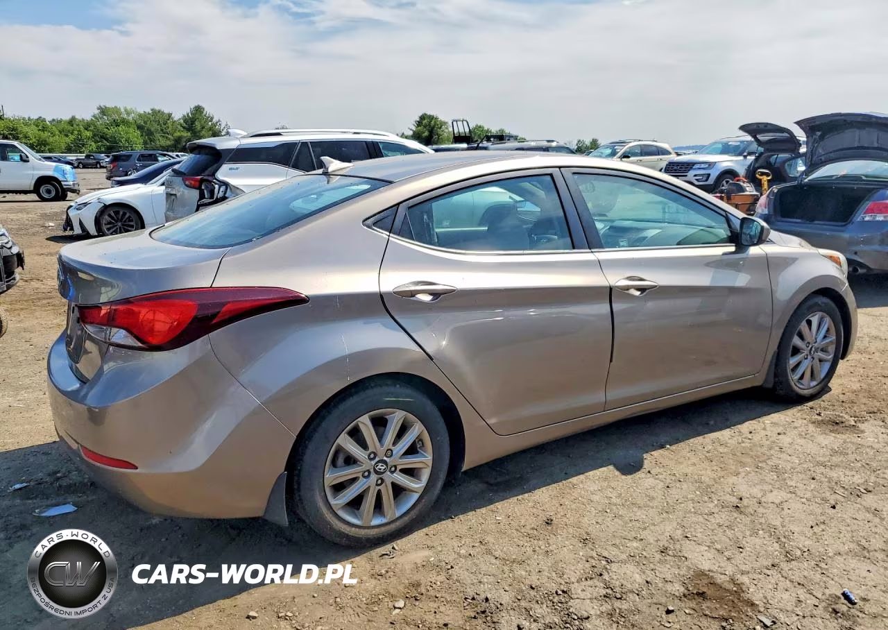 2015 Hyundai Elantra Se VIN:5NPDH4AE1FH620668 - 2