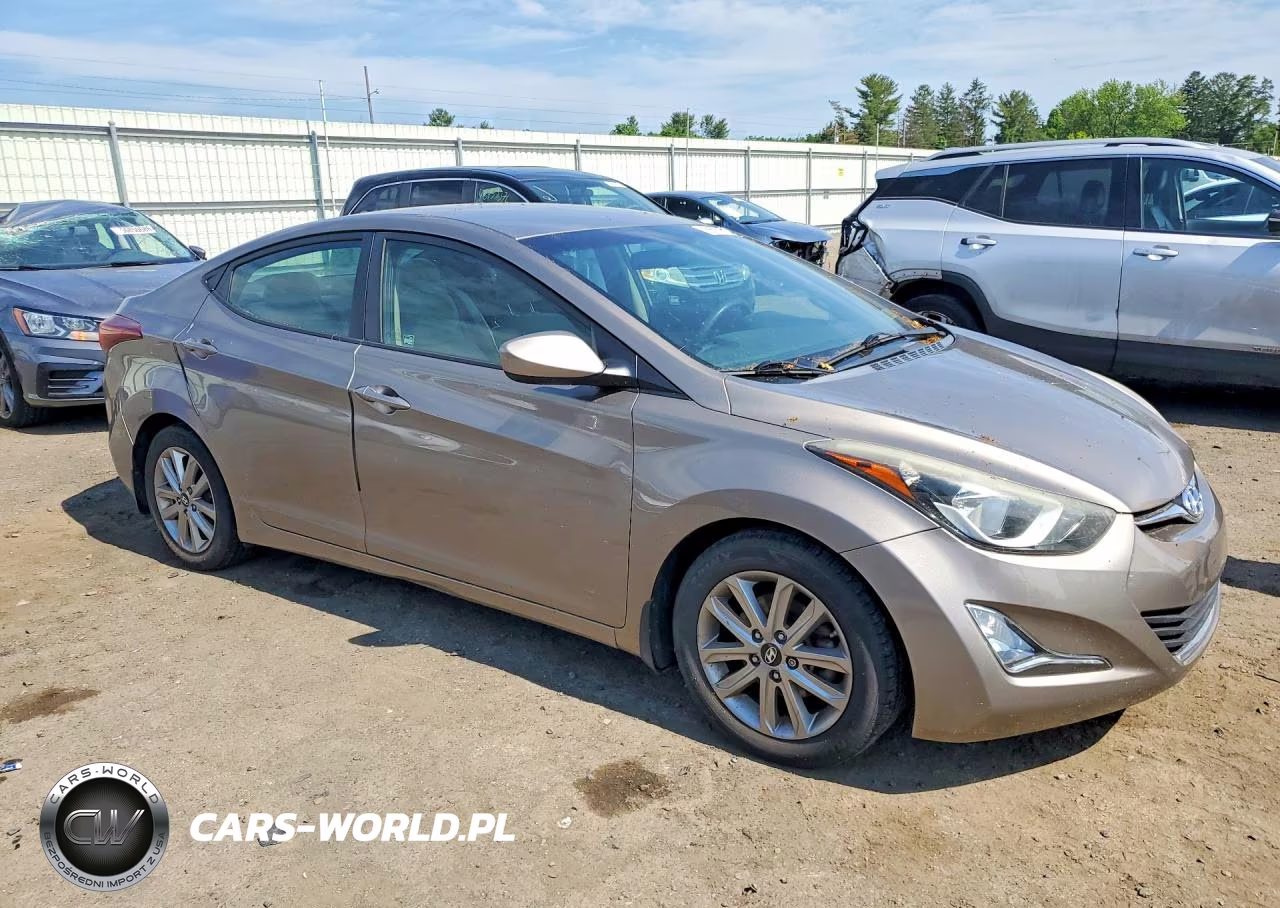 2015 Hyundai Elantra Se VIN:5NPDH4AE1FH620668 - 3