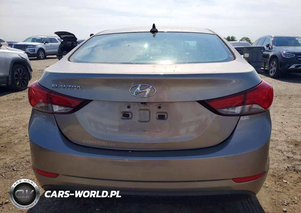 2015 Hyundai Elantra Se VIN:5NPDH4AE1FH620668 - 5