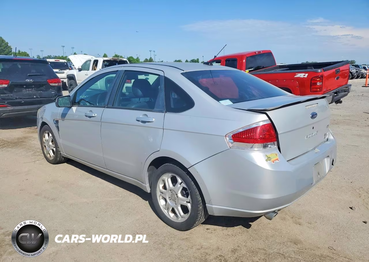2008 Ford Focus Se VIN:1FAHP35N08W281574 - 2