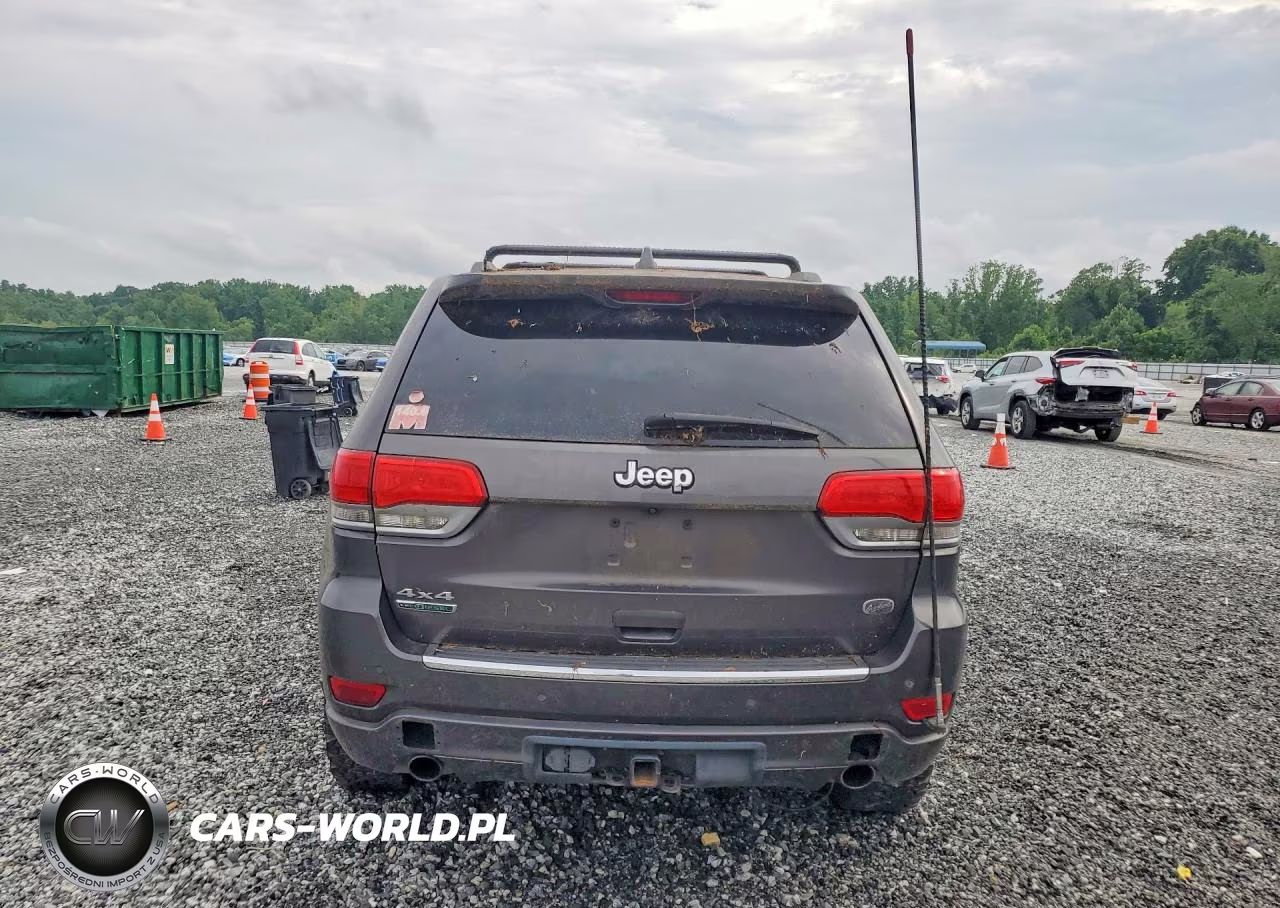 2015 Jeep Grand Cherokee Overland VIN:1C4RJFCM2FC105605 - 6