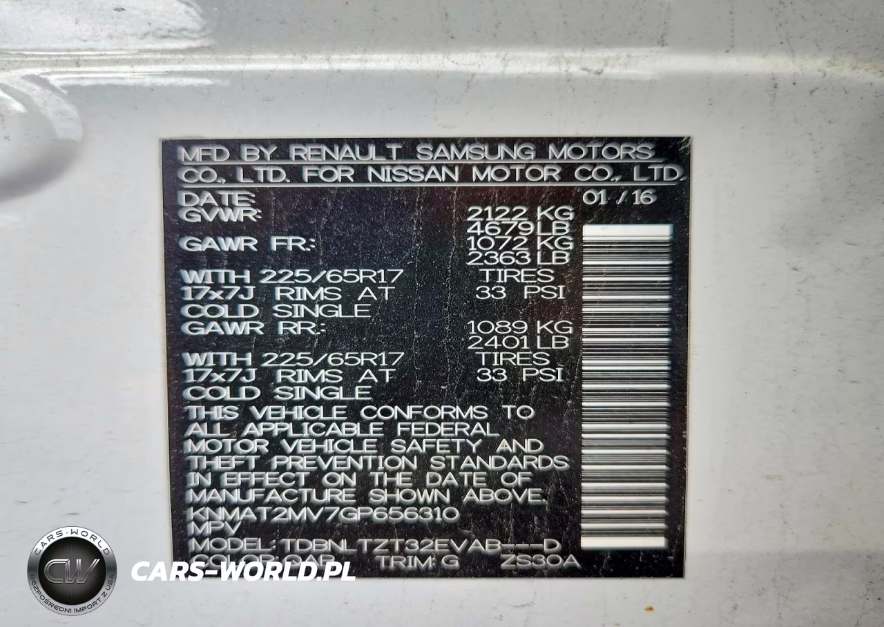 2016 Nissan Rogue Sv VIN:KNMAT2MV7GP656310 - 13