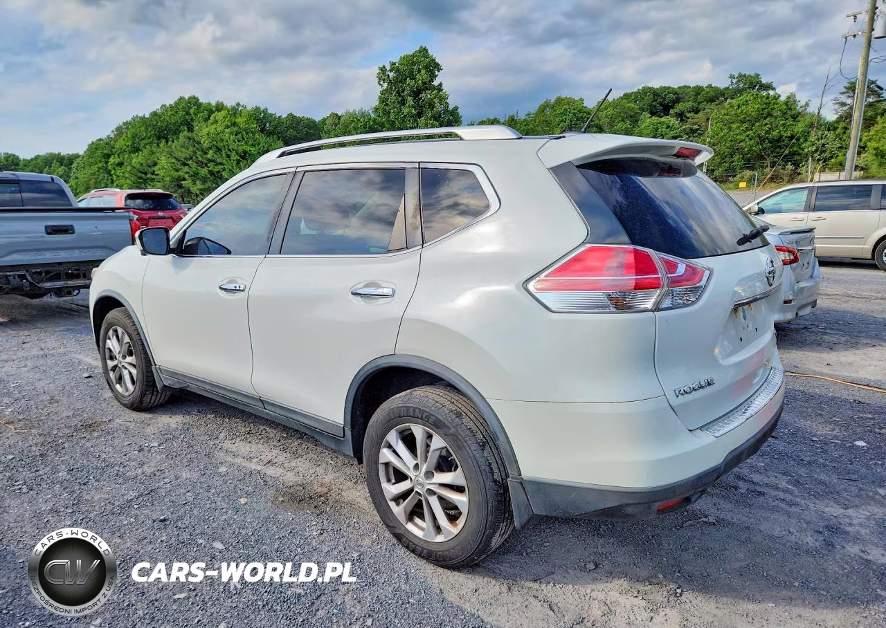 2016 Nissan Rogue Sv VIN:KNMAT2MV7GP656310 - 2