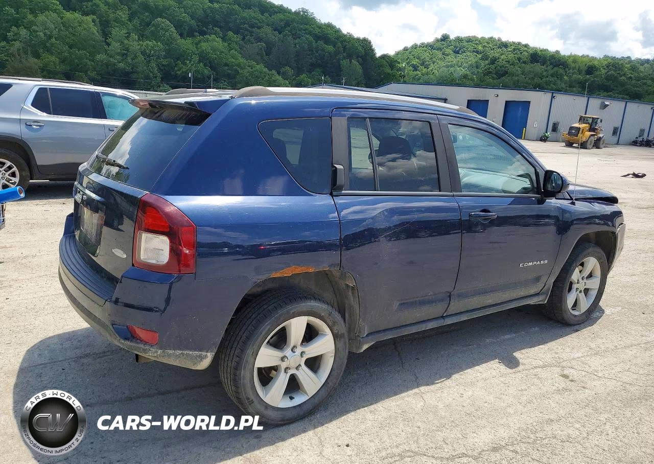 2017 Jeep Compass Latitude VIN:1C4NJDEB5HD106484 - 3