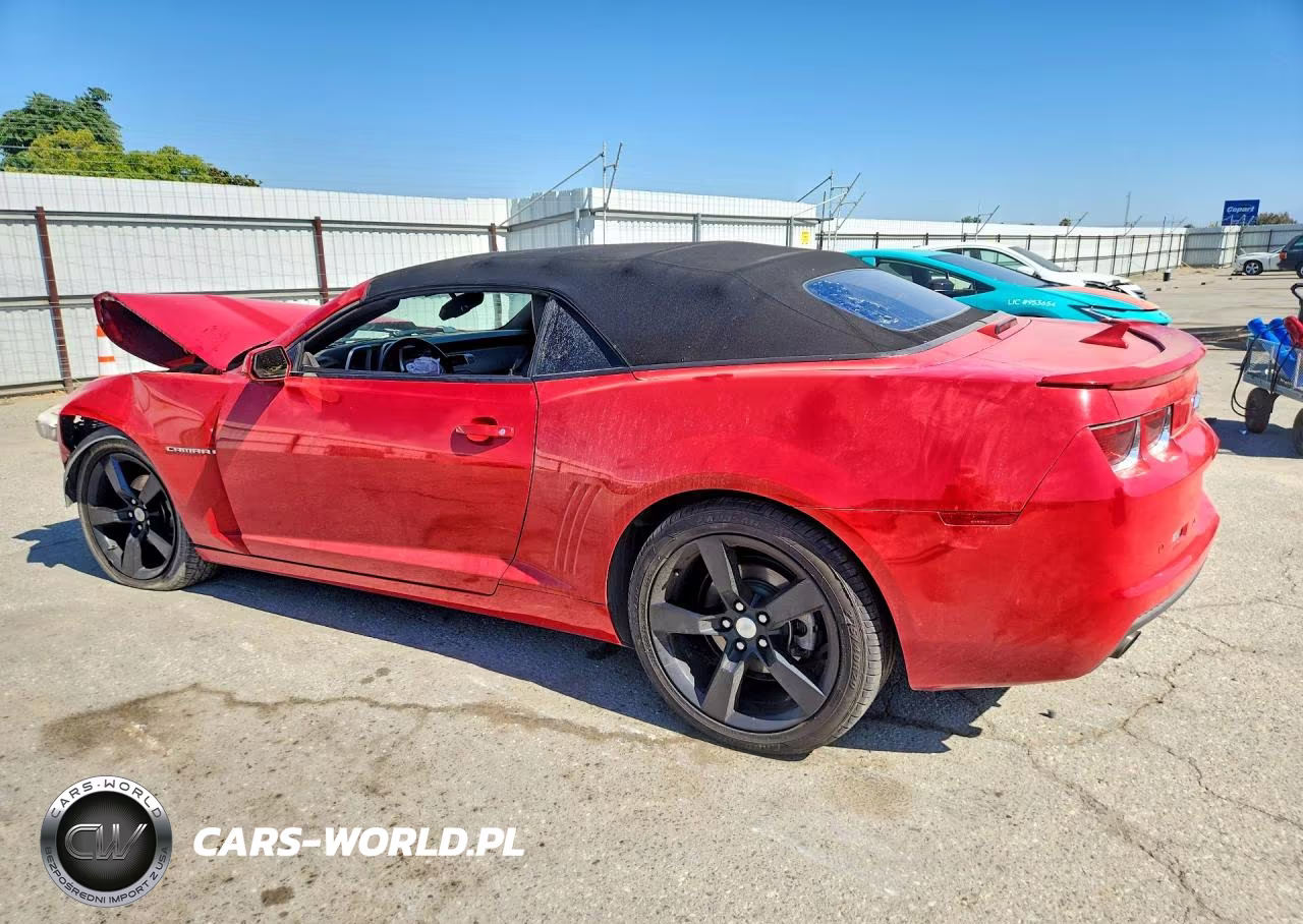 2012 Chevrolet Camaro Lt VIN:2G1FC3D33C9104038 - 2