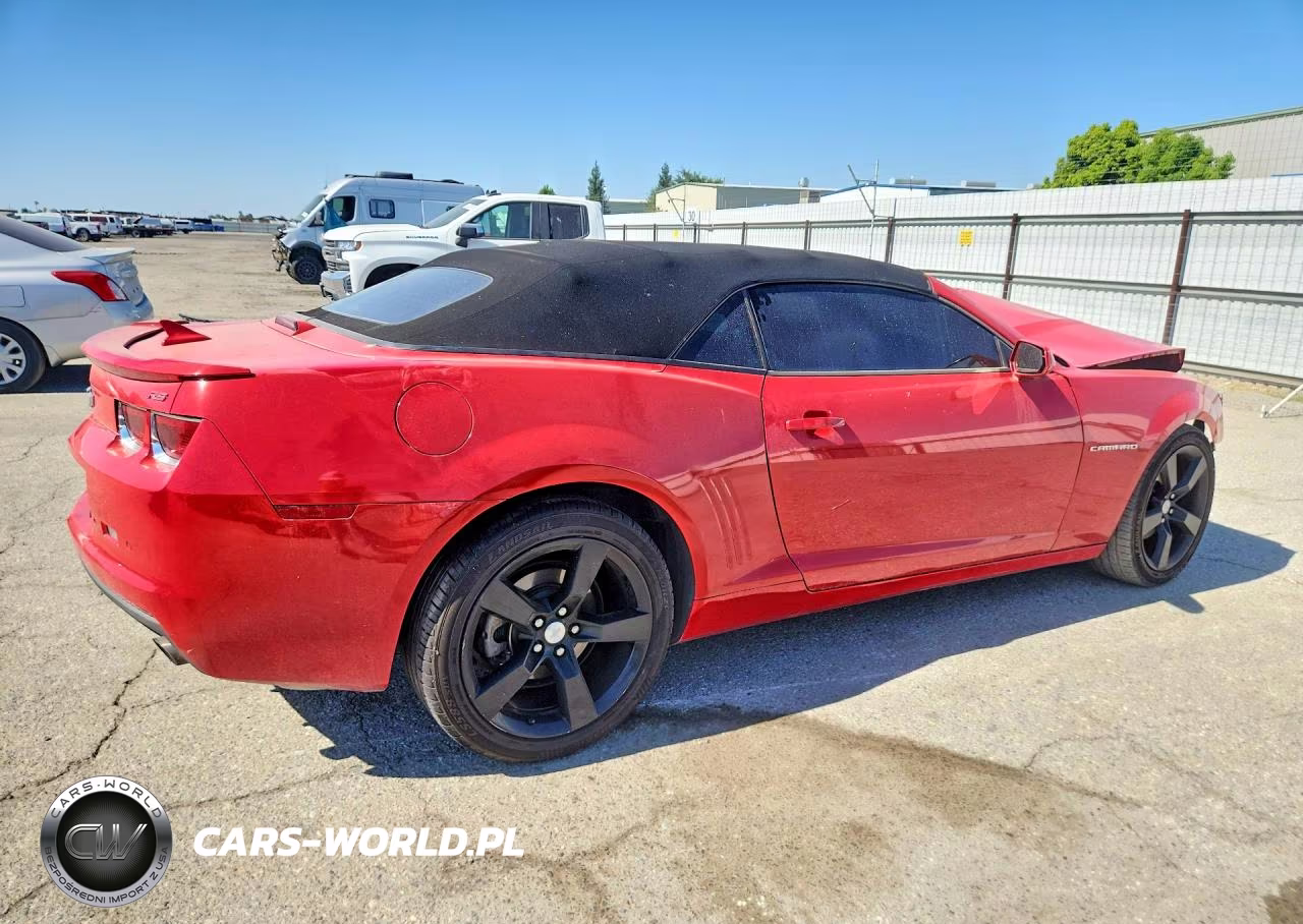 2012 Chevrolet Camaro Lt VIN:2G1FC3D33C9104038 - 3