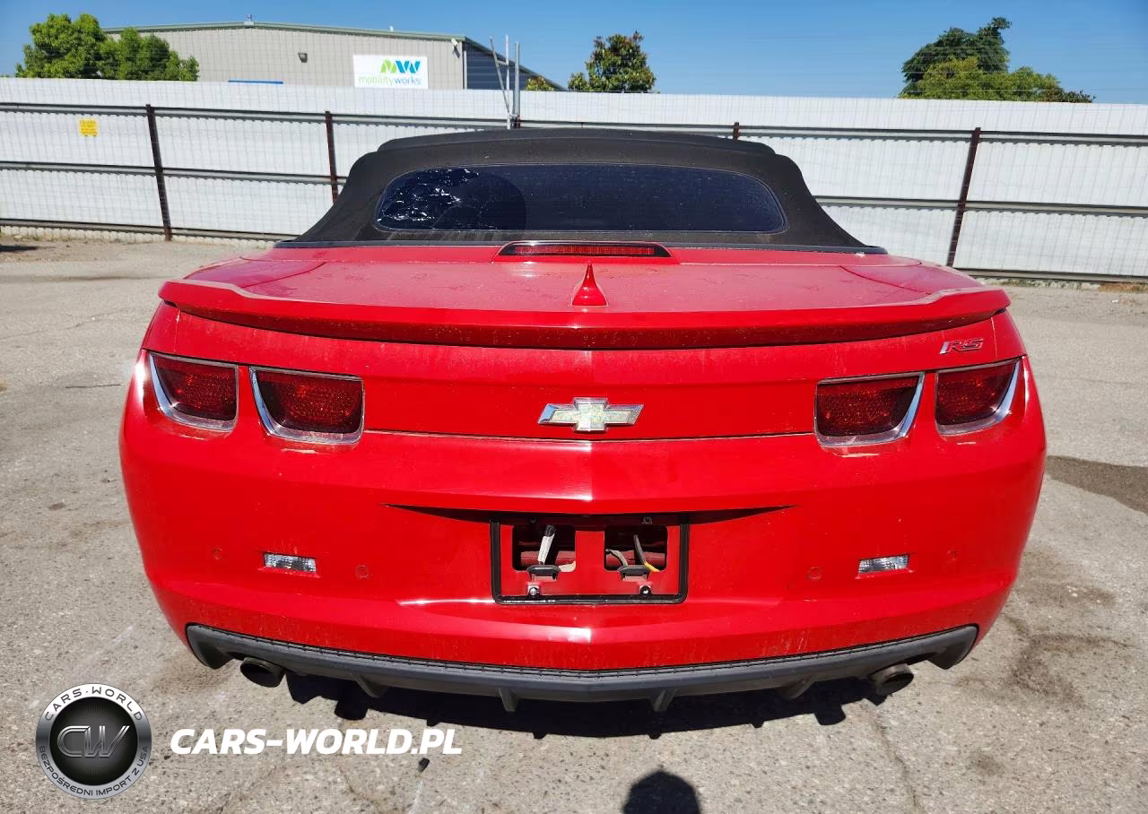 2012 Chevrolet Camaro Lt VIN:2G1FC3D33C9104038 - 6
