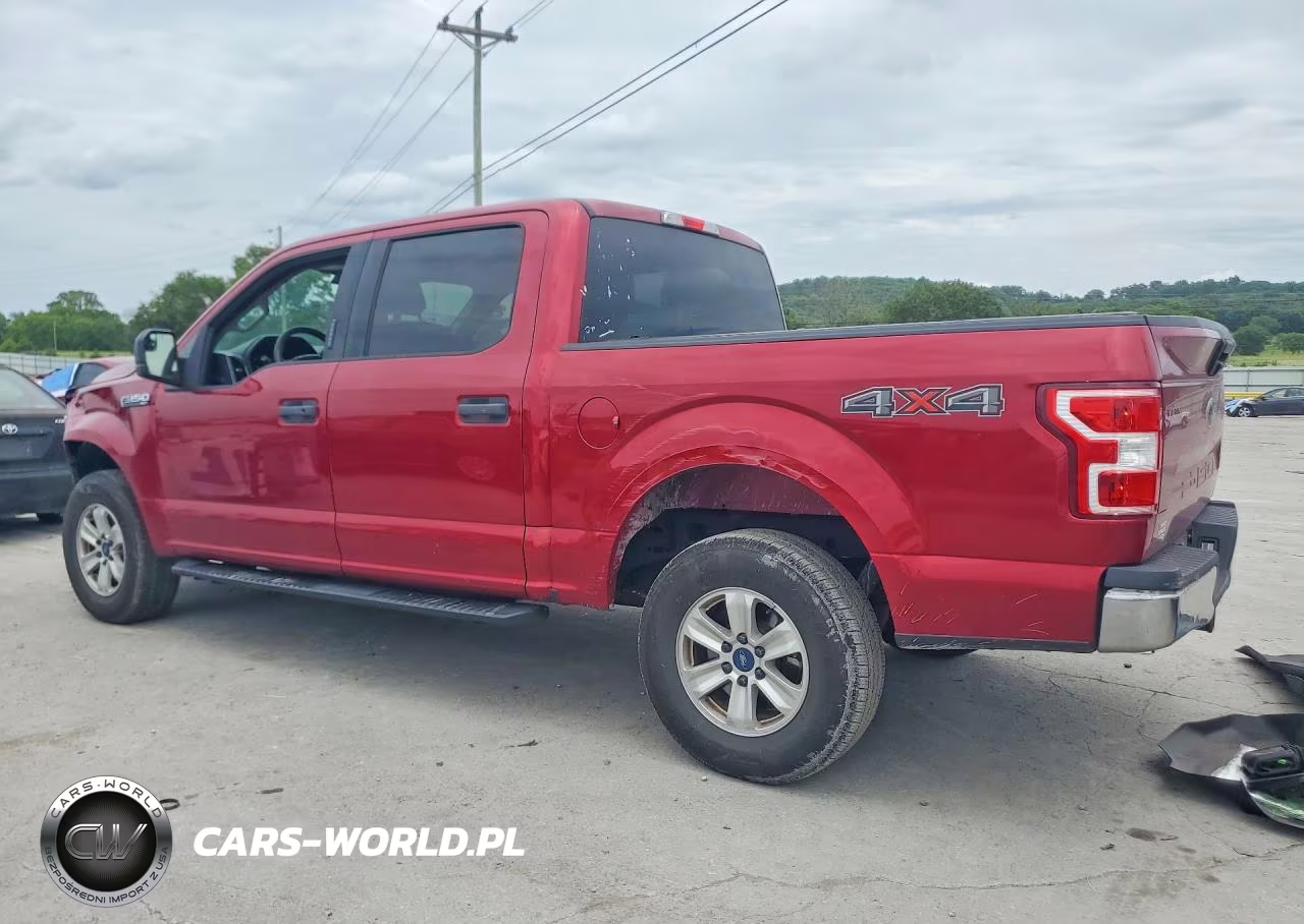 2018 Ford F150 Supercrew VIN:1FTEW1E51JKD12753 - 2