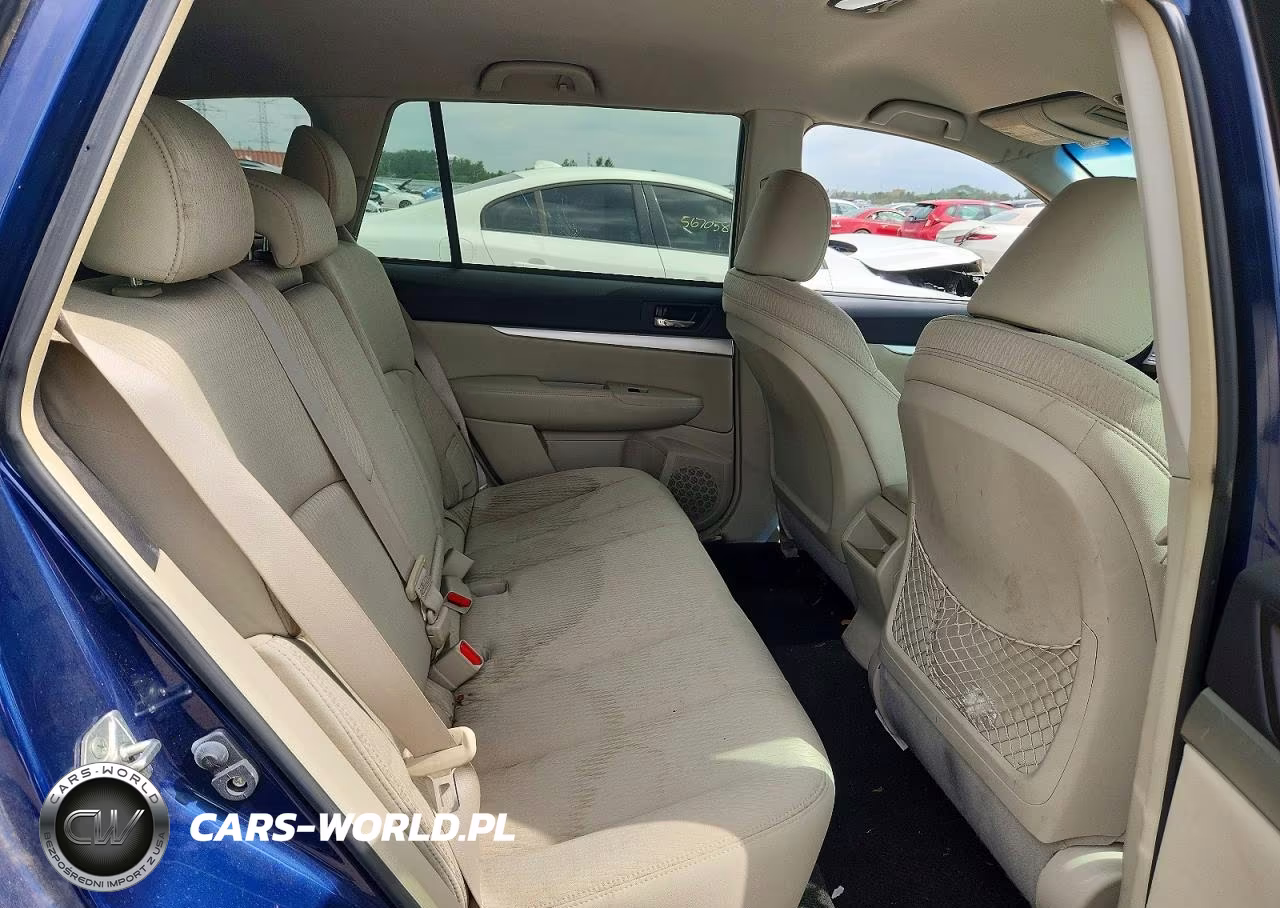 2011 Subaru Outback 2.5I Premium VIN:4S4BRCCC3B3430401 - 10