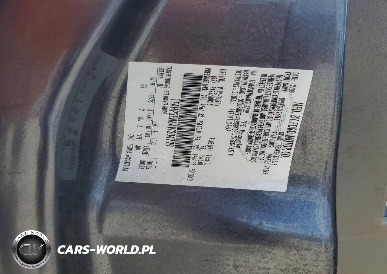 2010 Ford Focus S VIN:1FAHP3EN6AW204729 - 12