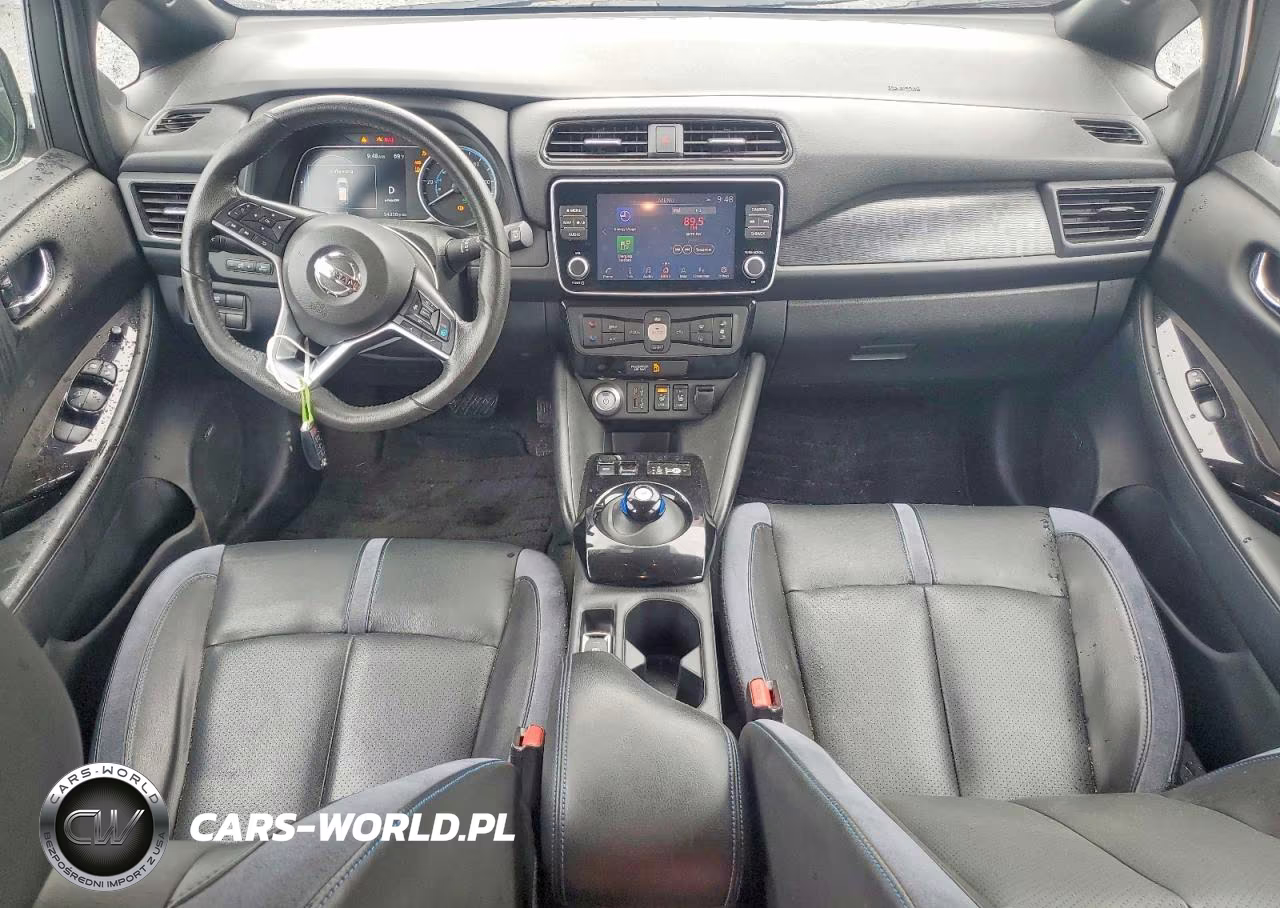 2020 Nissan Leaf Sl Plus VIN:1N4BZ1DP0LC303624 - 8