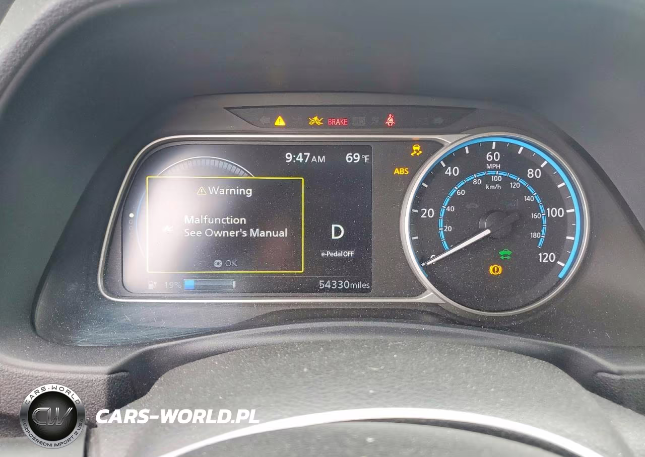 2020 Nissan Leaf Sl Plus VIN:1N4BZ1DP0LC303624 - 9