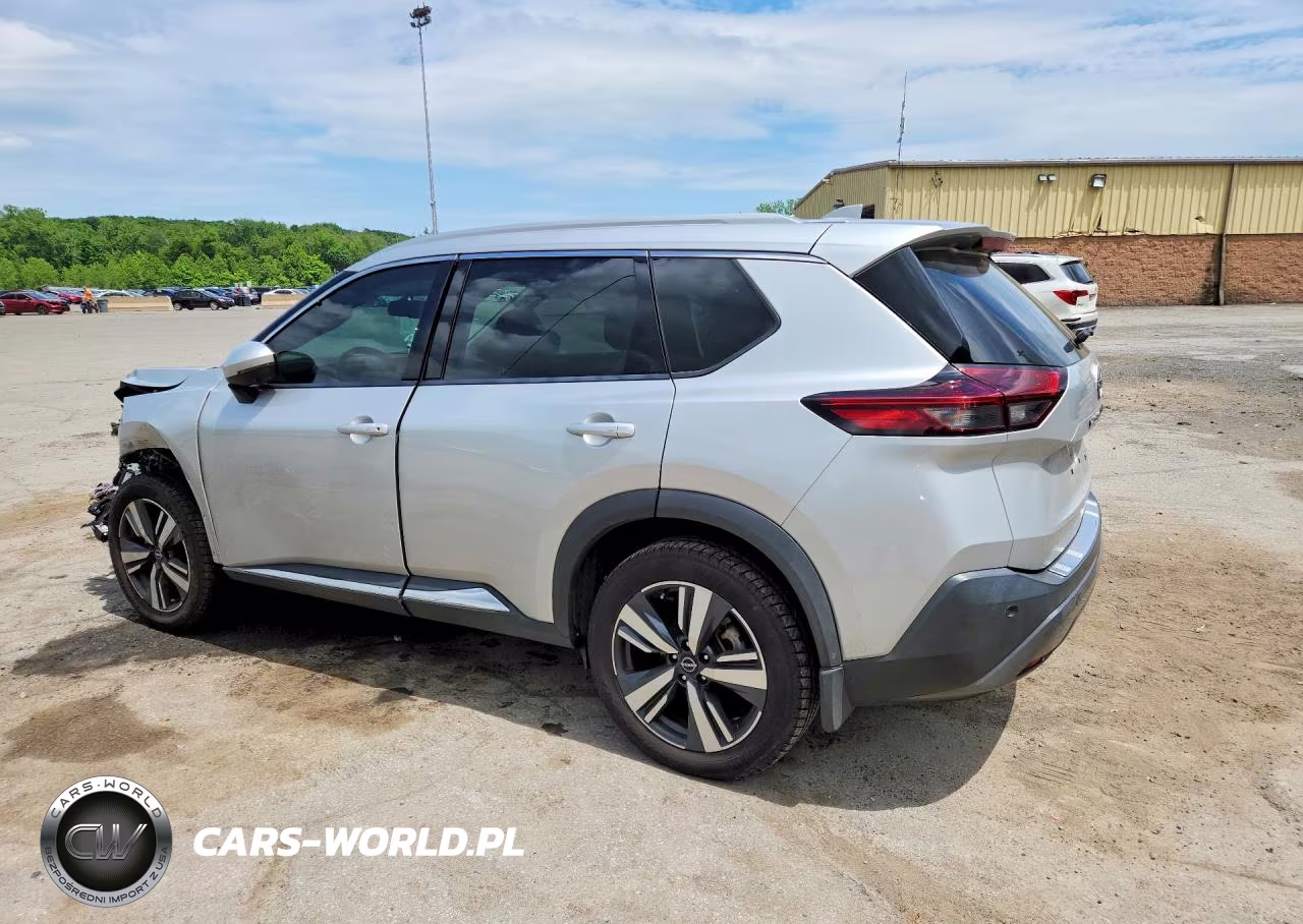 2022 Nissan Rogue Sl VIN:5N1BT3CB4NC677827 - 2