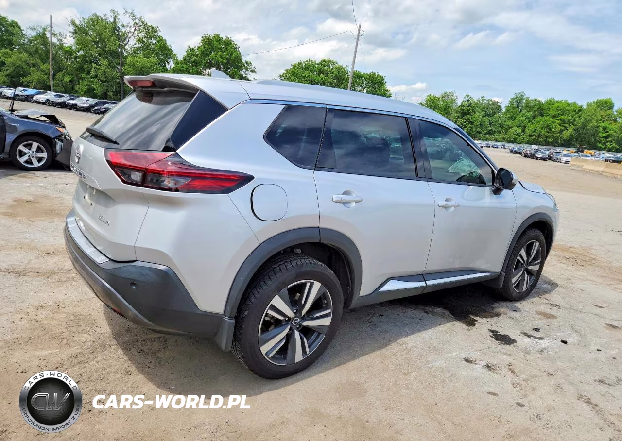 2022 Nissan Rogue Sl VIN:5N1BT3CB4NC677827 - 3