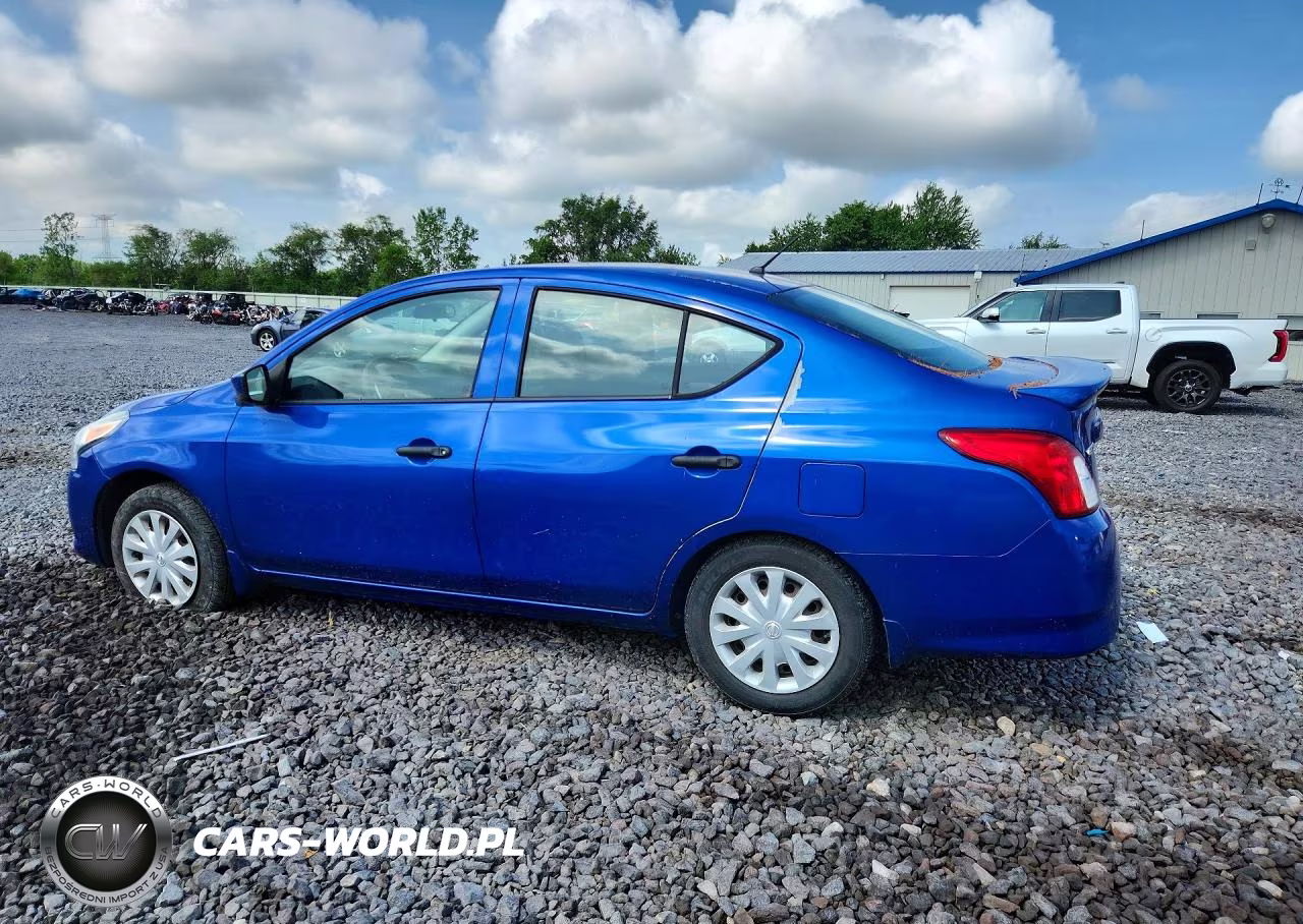 2016 Nissan Versa 1.6 S Plus VIN:3N1CN7AP3GL889492 - 2