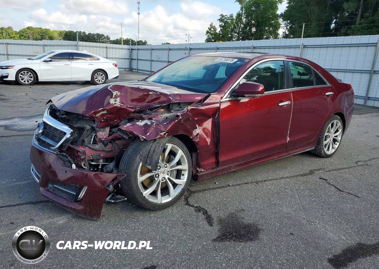 2014 Cadillac Ats Performance VIN:1G6AC5SX6E0186687 - 1